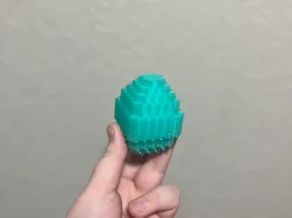Minecraft diamond but 3 dimensional