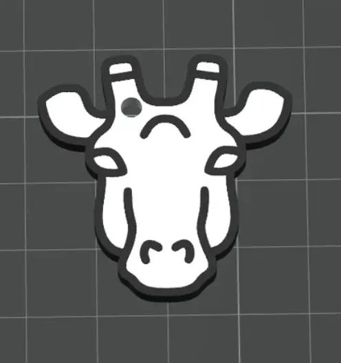Porte clef Girafe view 2