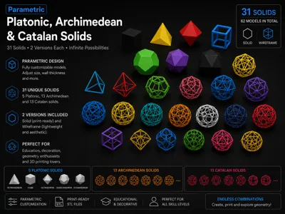 Polyhedra Generator – 31 Solids