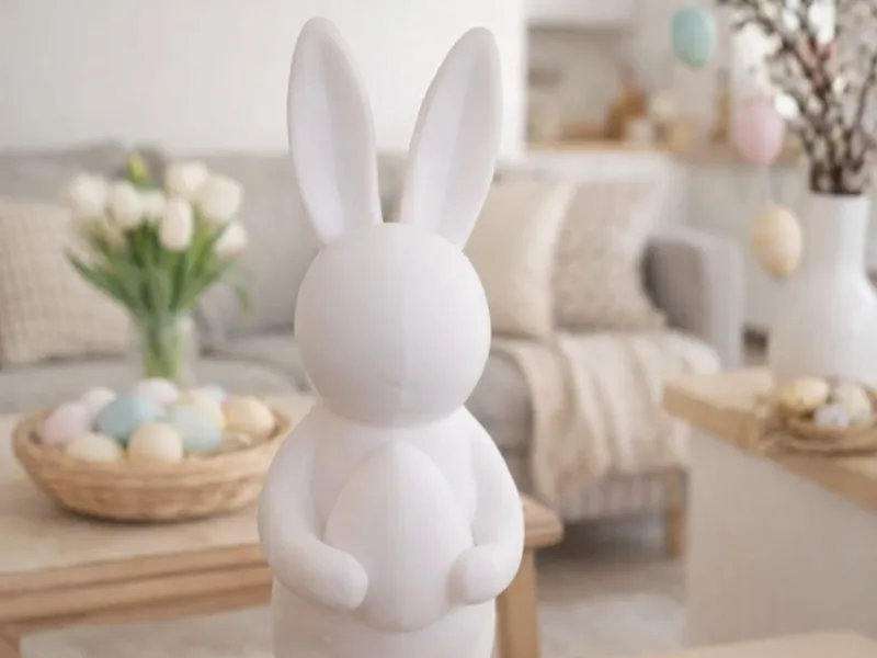 Osterhase mit Herz
