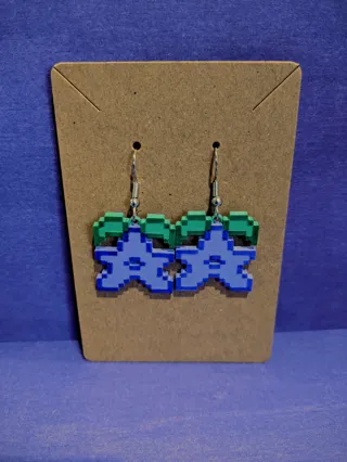 Stardew Valley Star Drop Earrings
