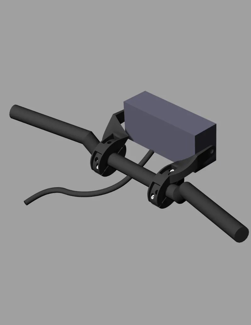 Dirt bike light mount