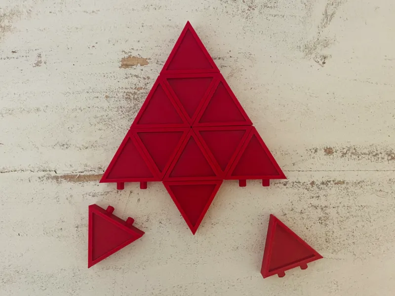 Infinitely Growing Triangle