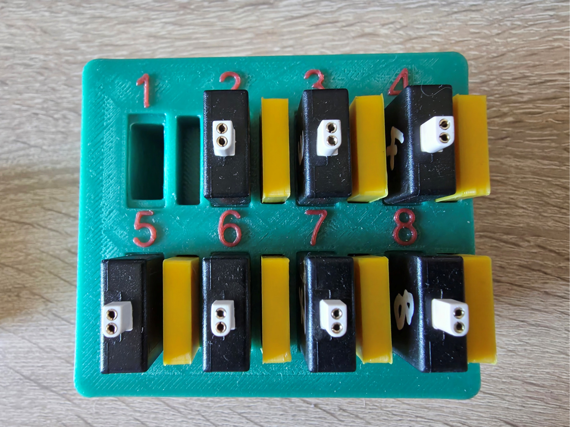 Tiny Whoop Battery Storage (1S, 8 packs)