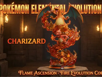 dragon+charizard++3d+model