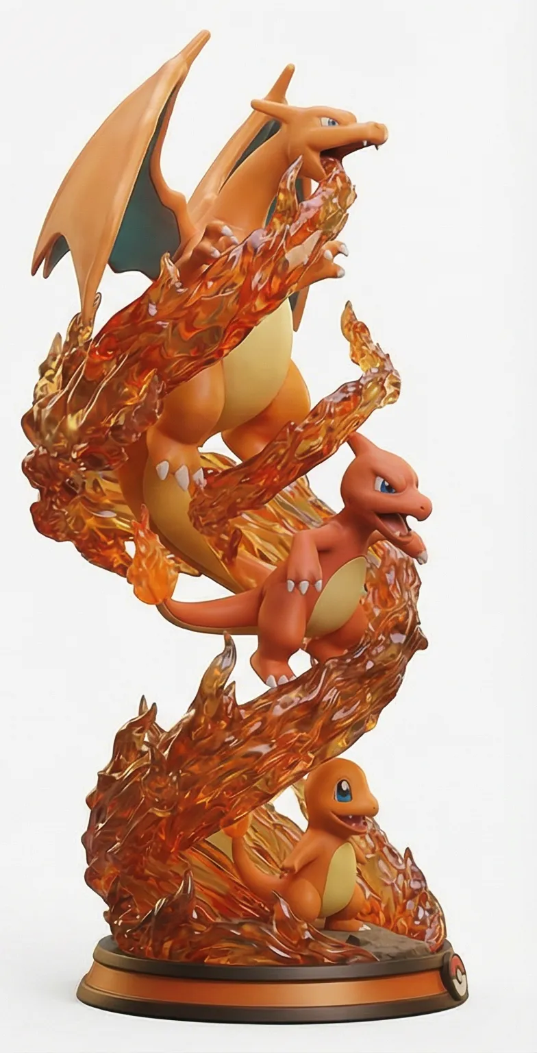 Modelo dragón+charizard++modelo+3d - Modelo de impresión 3D gratuito - MakerWorld