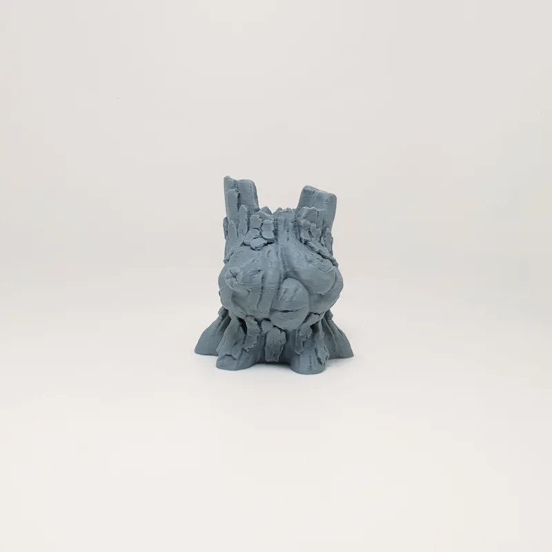 Ancient Tree Stump with Bark Burl Miniature - Free 3D Print Model ...