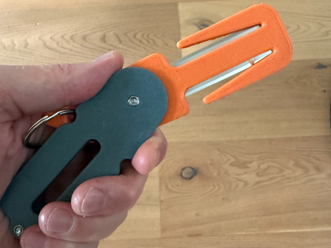 Dive Razor Knife 3D model by Cienki