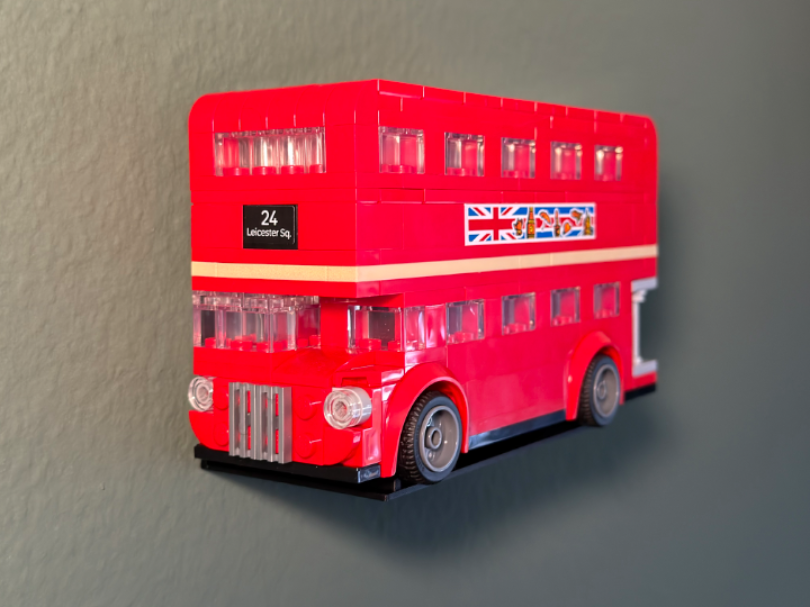 Wall Mount Brick Creator London Bus #40953