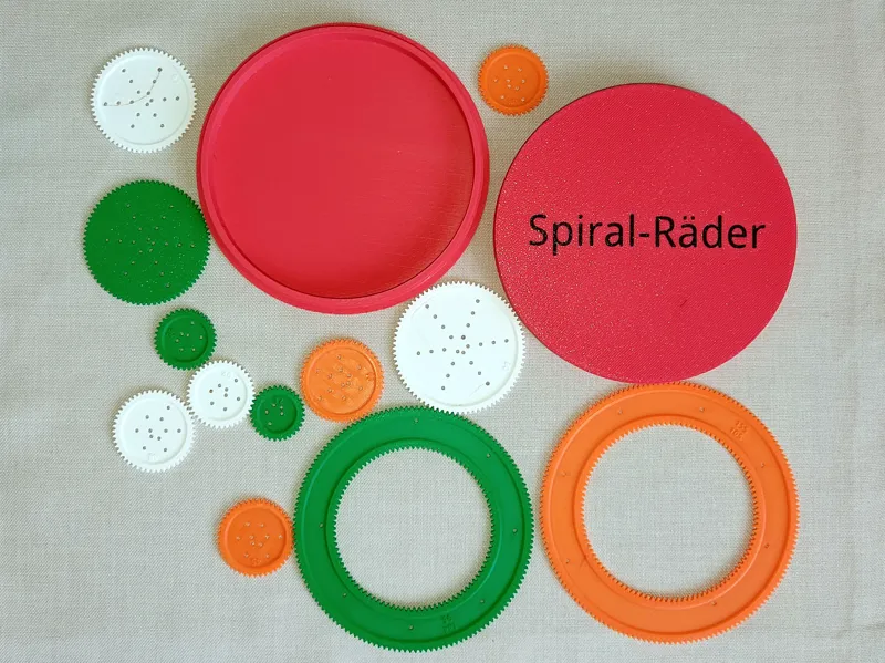 Box for 3D printed Spirograph gears