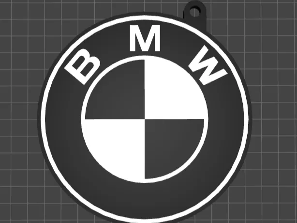 BMW keychain Black