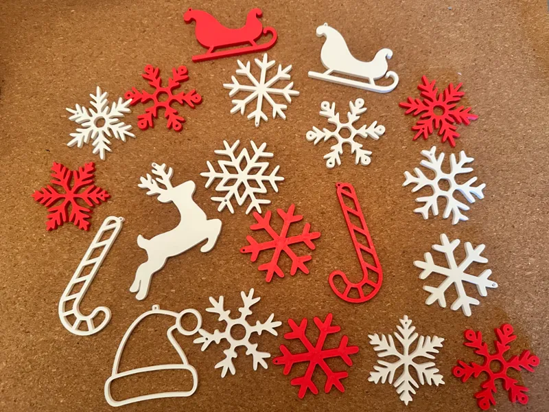 Christmas Decoration Snowflake ( No AMS )