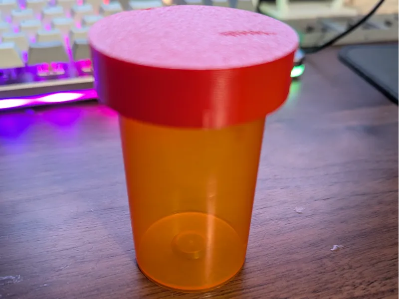 Cap for CVS prescription bottle.