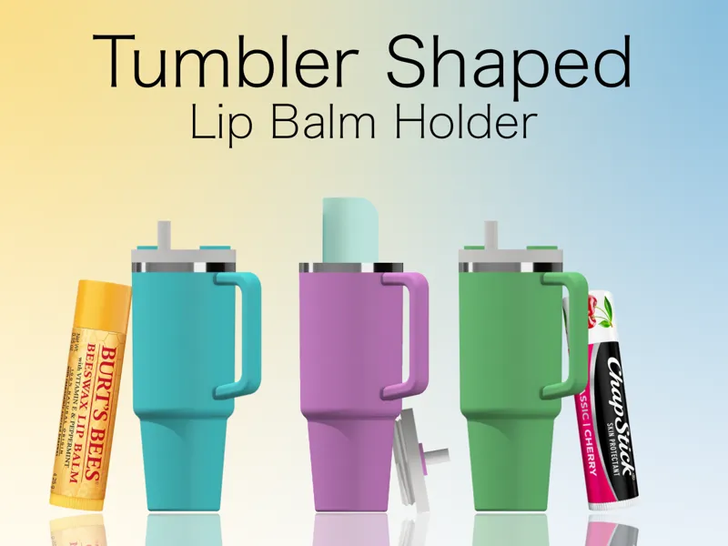 Stan-lee - Stanley tumbler shaped lip balm holder