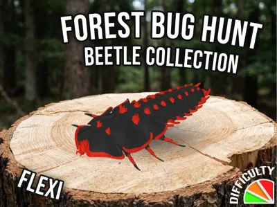 Realistic Flexi Trilobite Beetle - Platerodrilus