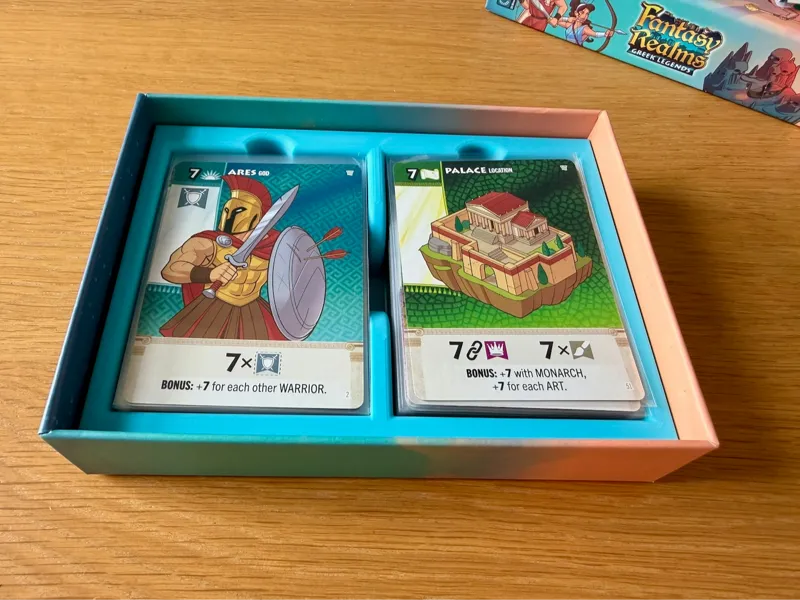 Fantasy Realms - Greek Legends Insert (Sleeved)