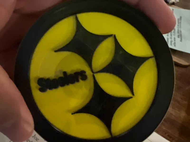 Steelers Pint Guard – 3D Printed Beer Protector