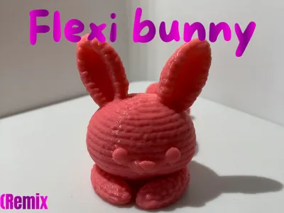 Flexi bunny print in place (remix)