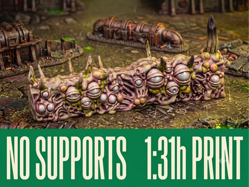 Plague Infested Wall Grimdark Wargaming Terrain
