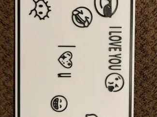 i love you ,sign