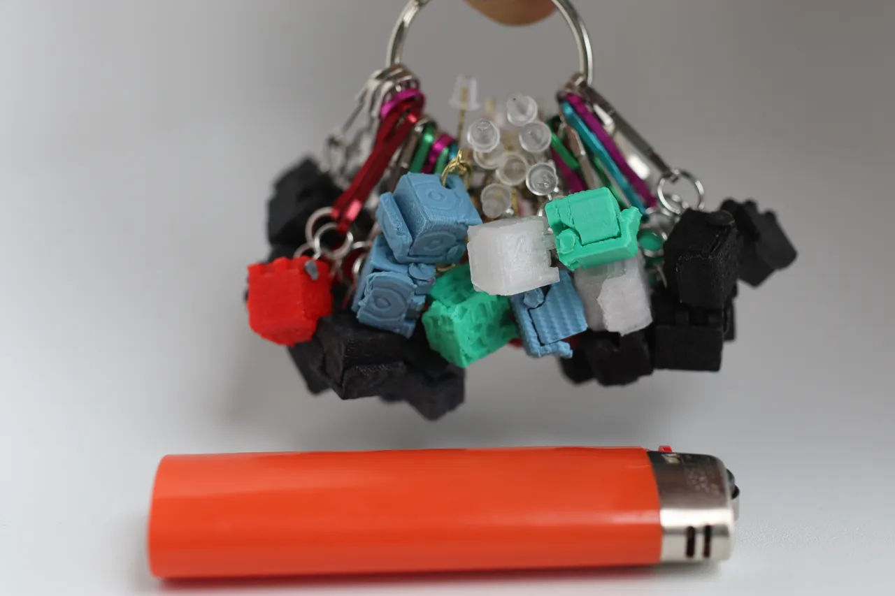 Nano Safe for Keychains or Earrings view 3
