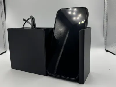 Camper Bedside Phone & Glasses Holder