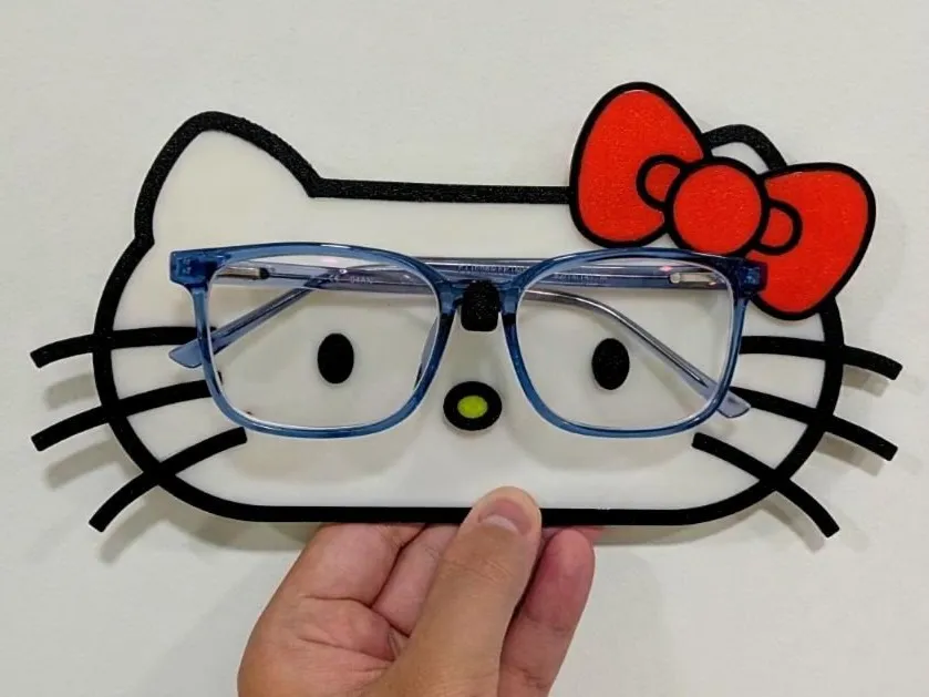 Hello Kitty Wall Mount Specs Stand view 2