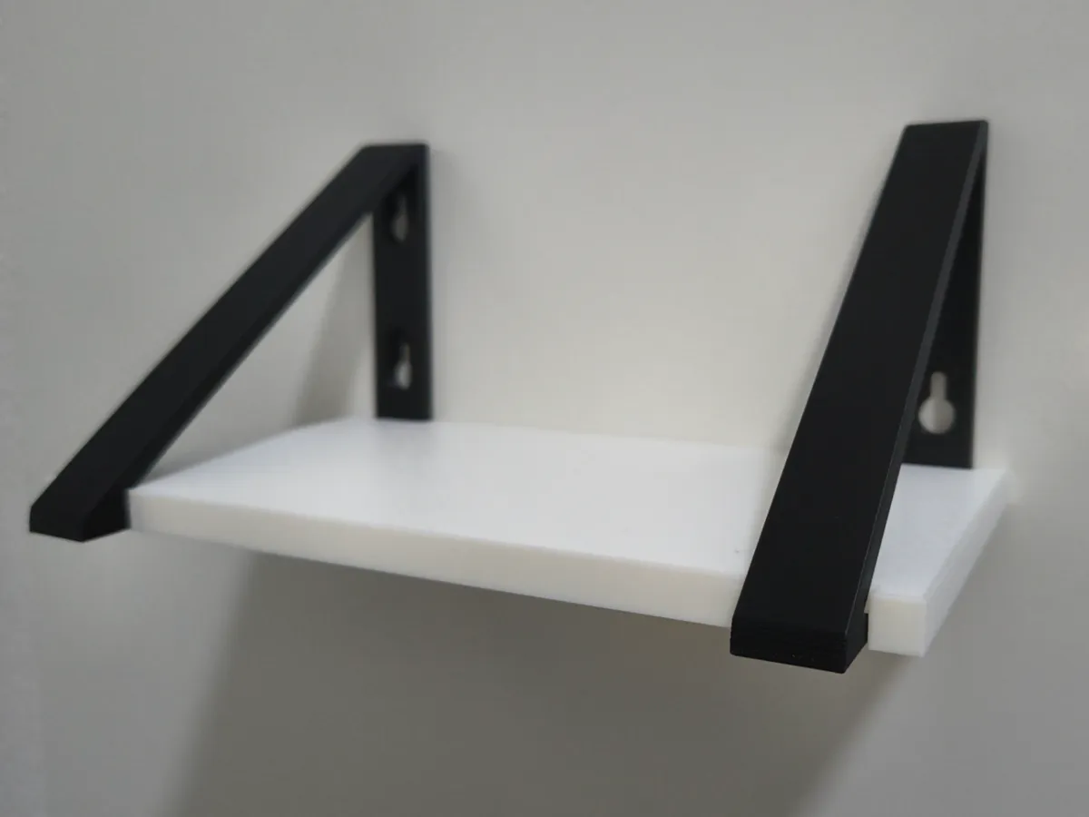 Wall Shelf Aarhus – Scandinavian Minimalist - Free 3D Print Model ...