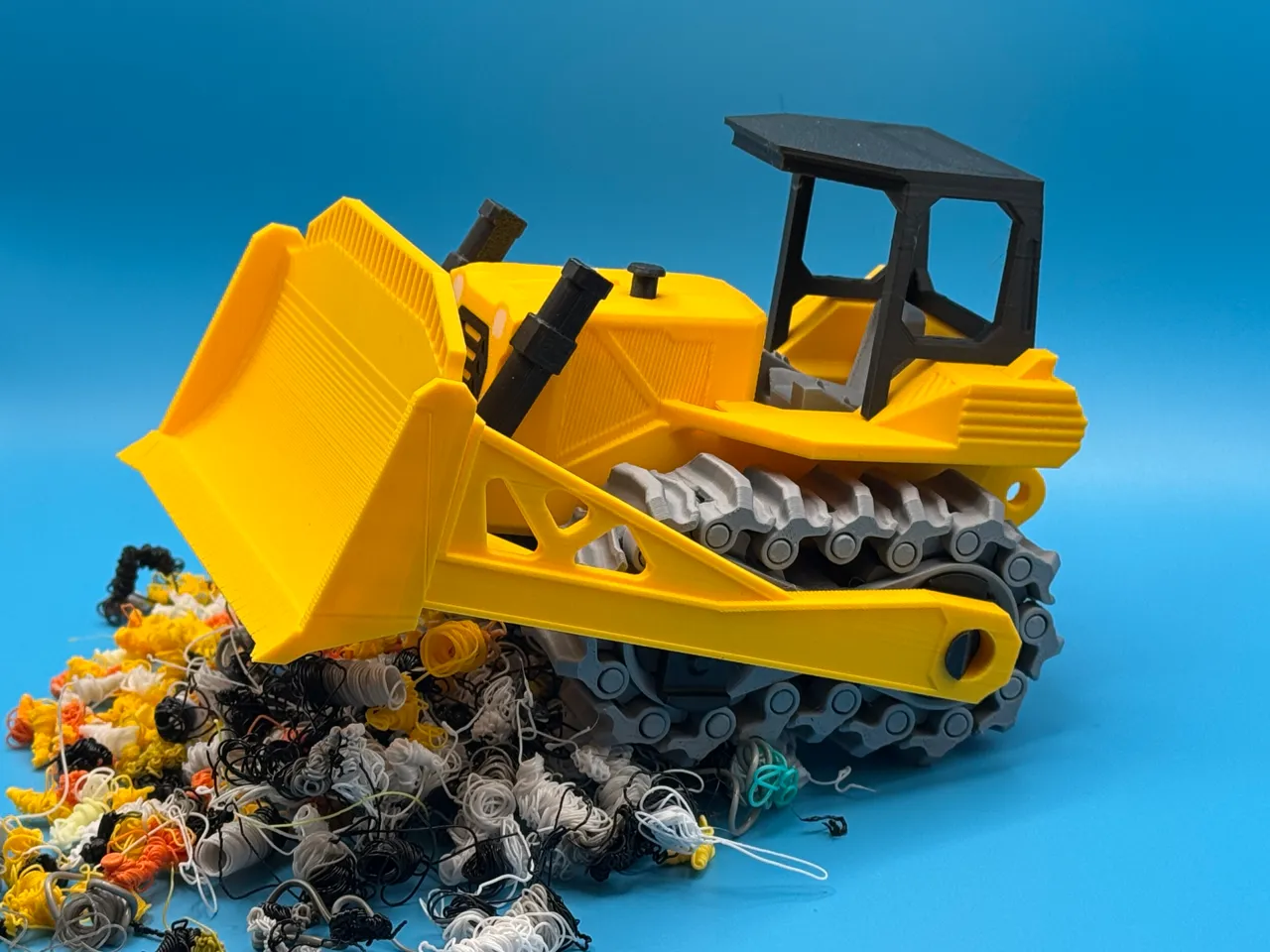 Toy Bulldozer view 3