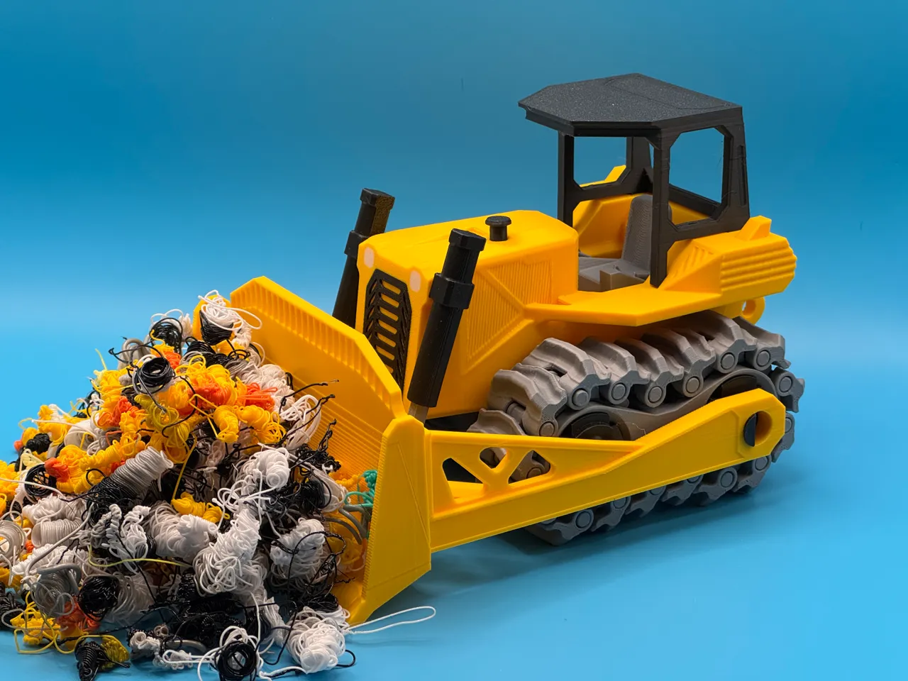 Toy Bulldozer view 2