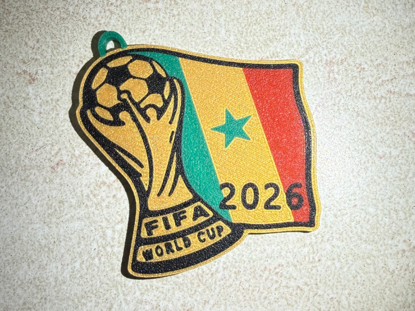 Senegal 2026 FIFA World Cup Keychain 4 Color
