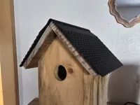Toiture miniature à tuiles pour nichoir — photo 2
