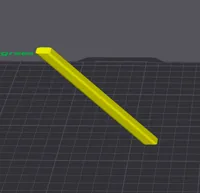 ABS 0,14mm, 2 walls, 0% infill, 93 Celsius