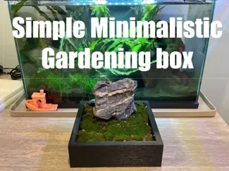 Simple Minimalistic Gardening Box