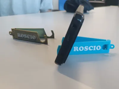 Foldable phone holder and keychain