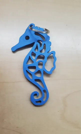 Seahorse Keychain