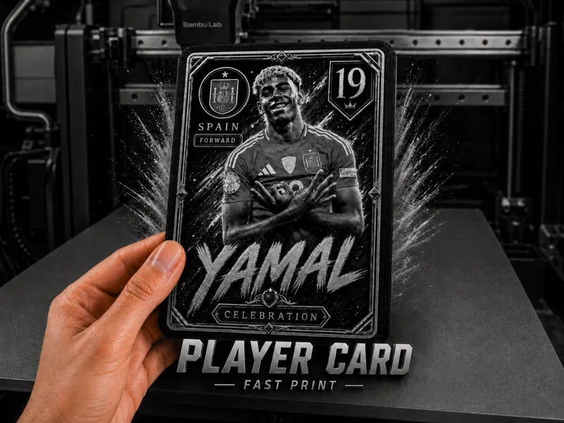 Lamine Yamal Player Trading Card