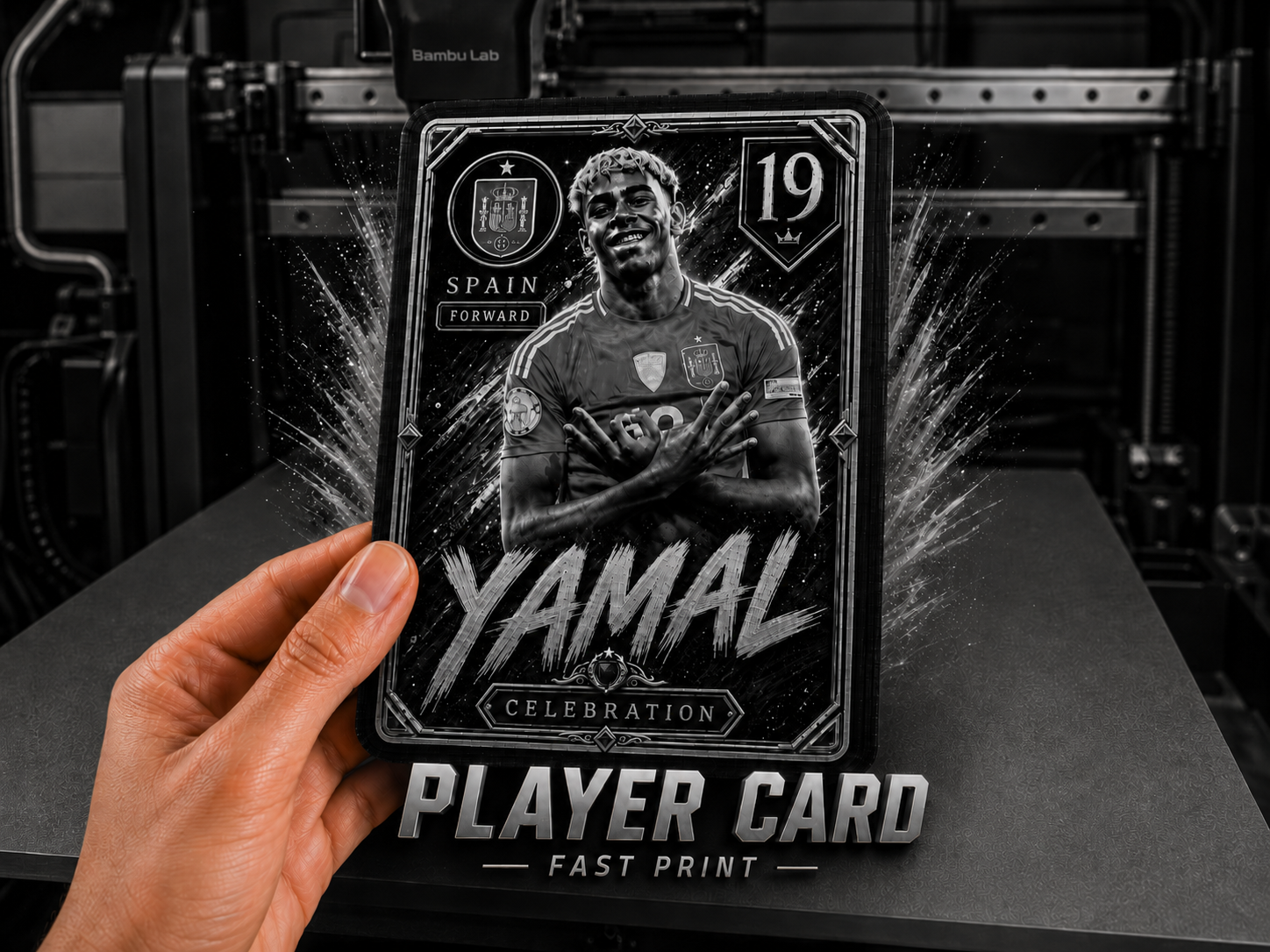 Lamine Yamal Player Trading Card