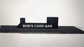 Named AOG Card Display Stand for graded Cards 