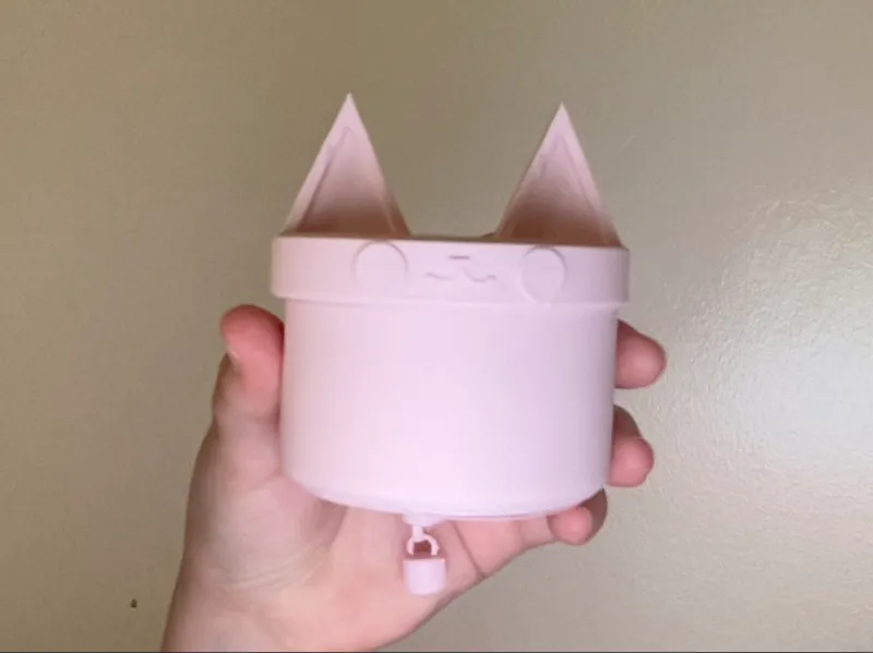 cute cat container 