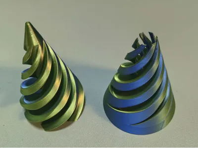 Ice Cream Cone Spiral Fidget Toy