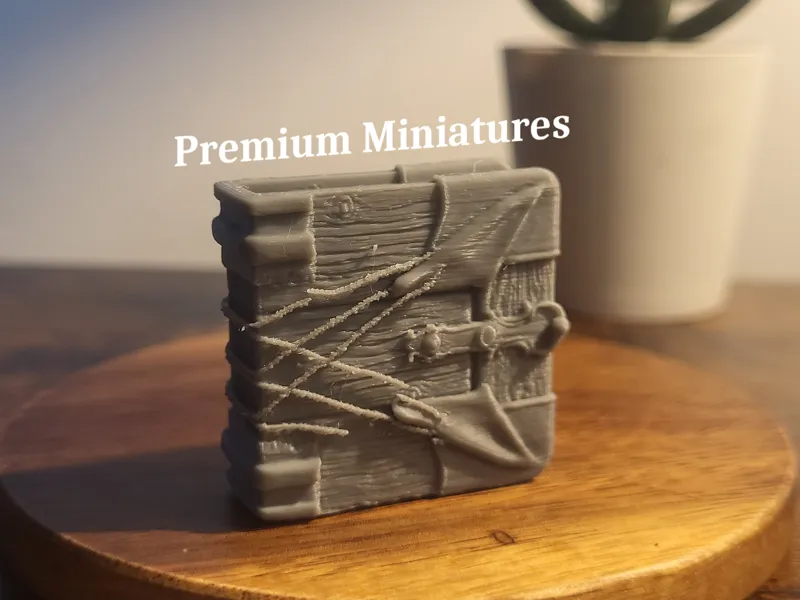 DnD Makeshift Spellbook Miniature