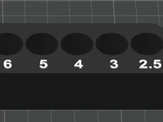 1/4 Deep Hex-Bit Socket Tray