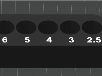 1/4 Deep Hex-Bit Socket Tray