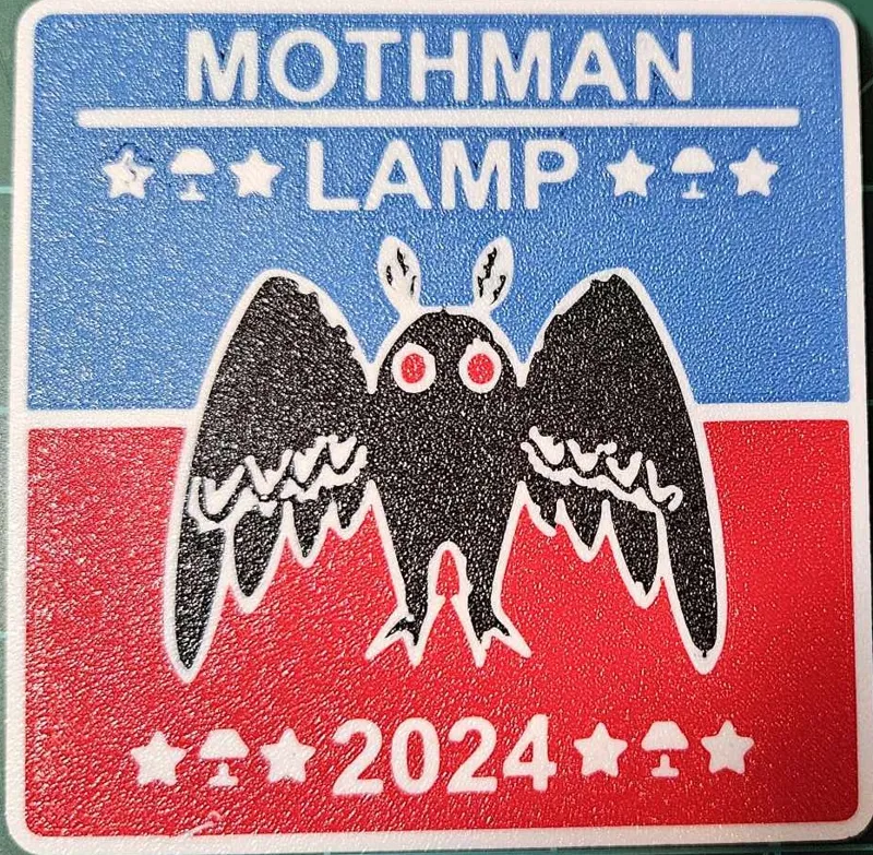 Mothman Campaign Coaster