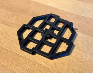 Calibration grid for dimensional accuracy 