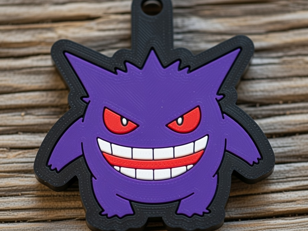 Llavero poke monster ghost gengar