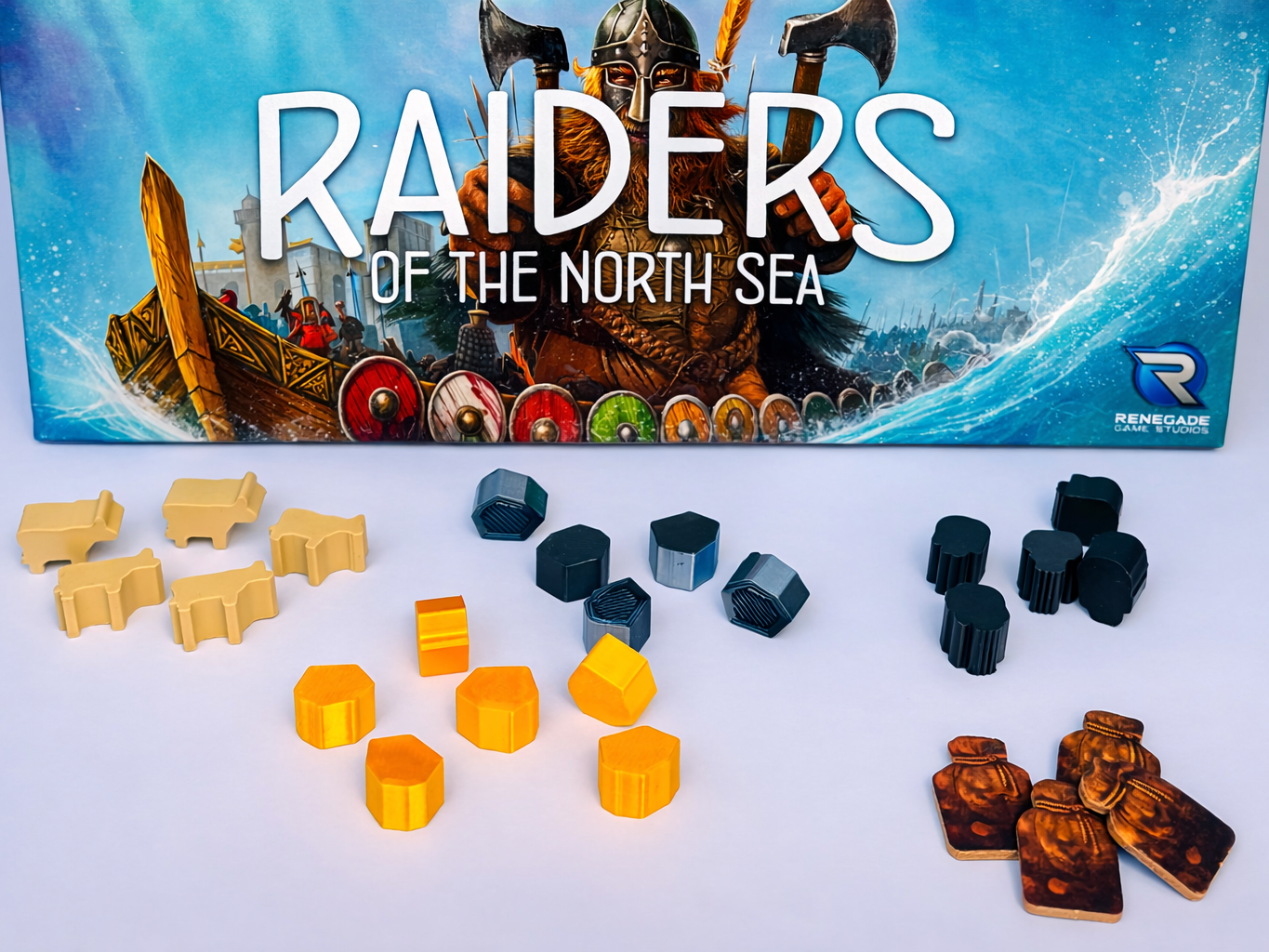 RAIDERS OF THE NORTH SEA upgrade pieces