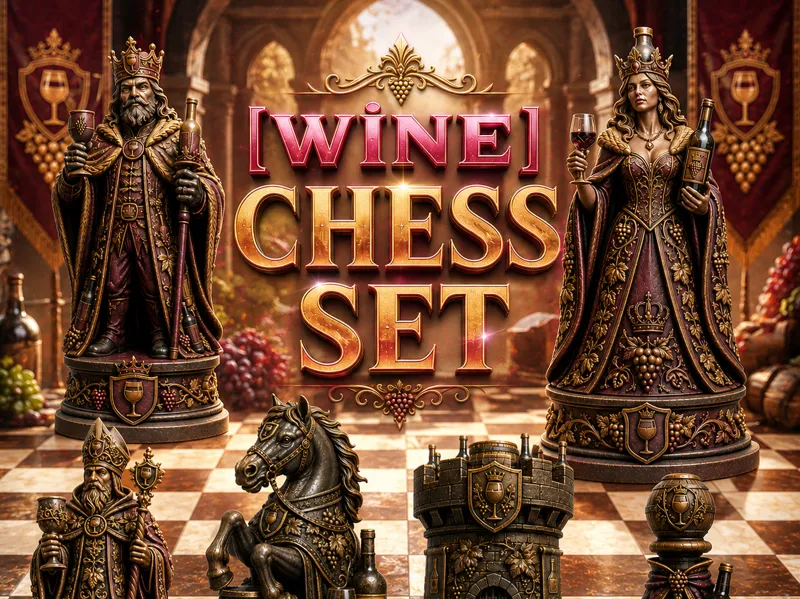 WİNE CHESS SET
