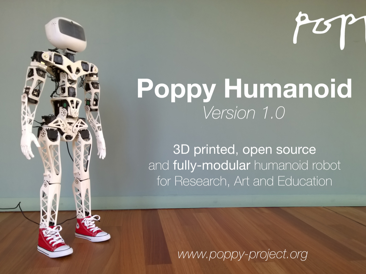 Poppy Humanoid Robot, Professional Dynamixel Line
